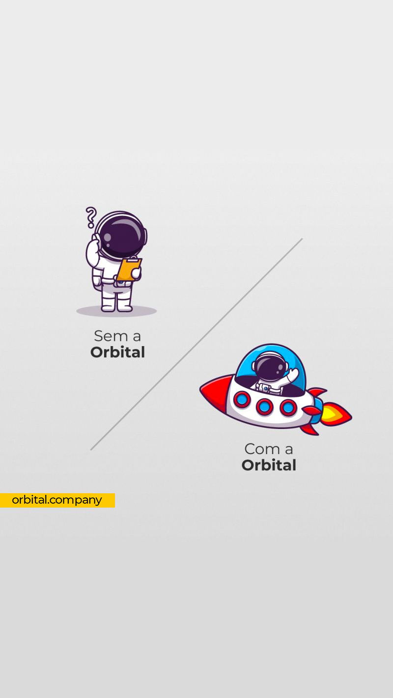 Sem ou com a Orbital?